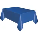 Unique Plastic Table Cover, Blue, 1.37 x 2.74m image 0