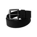 URBAN CLASSICS Leather Imitation Belt Black image 1