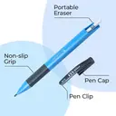 M&G Mechanical Pencil Set, 1.8 mm Lead Holder, 12 Pack Drafting Pencils with 12 Tube 2B Lead Refills and 12 Erasers, Drawing and Sketching Pencils for School and Office image 1