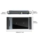 Rexsun 3 in 1 Foldable Wireless Charging Station, Aluminum Alloy Wireless Charger Stand for Multiple Apple Devices - Travel Size for iPhone, Apple Watch, AirPods, Adapter Not Included, T8, Black image 6