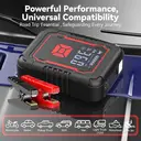 Porbi X9 Jump Starter with Air Compressor 3000A Peak Portable Car Jump Starter, 20000mAh Battery Booster & 150PSI Tyre Inflator, QC3.0 18W Fast Charge Power Bank for 12V Petrol & Diesel Vehicles, SUV, Van & Motorcycle image 2