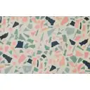 Maison by Premier Bath Mat Soak Microfibre Plush Terrazzo Pink/Blue 50x80cm image 2