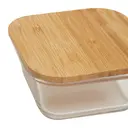 Maison by Premier 320ml Glass Container With Bamboo Lid image 4