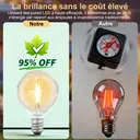 VIVREAL G40 Guirlande lumineuse solaire USB 25+1 LED en cuivre et ABS - 15 m image 9
