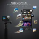 SJCAM SJ20 Caméra d'Action - Stabilisation Gyroscopique 6 axes, autonomie 480 minutes, objectifs jour/nuit, vidéo 4K 30fps, double écran : tactile 2,29-pouces et selfie 1,3-pouce image 9