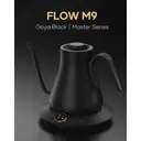 Cocinare FLOW M9 Bouilloire électrique à col de cygne avec contrôle de température précis et chauffage rapide, 1500 W, Goya Black - 0,9 L image 1