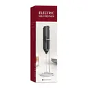 Cuisync Milk Frother Handheld for Coffee with Stand, Electric Milk Foam Maker with Stainless Steel Whisk, Battery Operated, KJBQ-4-BS image 7