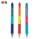 M&G So Many Cats Erasable Gel Pens, 6 Pack Erasable Pen Fine Point 0.5mm, Crystal Blue Retractable Erasable Gel Ink Pen with Comfort Grip, Make Mistakes Disappear for Drawing Writing Planner and Crossword Puzzles image 0