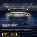 Sanag B33S Swimming Bone Conduction Wireless Microphone Earbuds Open Ear Headset Ipx8 Bone Conduction Headphone S-B33S.32G-CL-Headphones-Black image 4