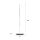 Swan Elevate Precision Angled Scrubbing Brush with Built-in Squeegee, White image 2