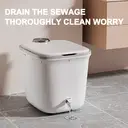 KASJ K3 Bain de pieds à massage avec compression d'air et chauffage intelligent à température constante image 9