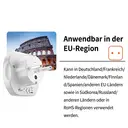 Ochama EU-Standard-Universal-Reiseadapter - Reisesteckeradapter - für mehrere Länder geeignet - USA Europa Australien Vereinigtes Königreich China Deutschland image 3