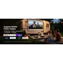 XBJ 1080P Smart Ultra-Light Mini Portable Outdoor Projector | 4K Decoding Supported, Powerbank-Operated (Grid-Power-Free), Hassle-Free Outdoor Use with No Power Limitations, 8000 Lumens, 8W Dolby Digital Audio image 9