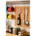 Maison by Premier Pink Flamingo Bottle Opener, Robust Silicone Easy Bottle Opener, Unique Bottle Opener with Metal Key image 3