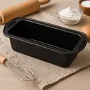 Essentials by Premier Bakeware Black Silicone 2Lb Loaf Mould image 3