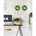 11 Inch Artificial Boxwood Small Wreath -2pcs image 7