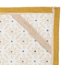 Atmosphera Lot de 3 torchons imprimés jaune ocre - 45 x 70 cm image 4