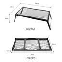 Milestone Camping Open Fire Grill Heavy Duty Folding image 4