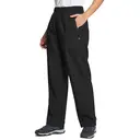 baleaf Women's Waterproof Trousers 10000mm Rain Windproof Overtrousers Lightweight Hiking Walking Cycling Pants Black L image 2