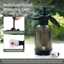 ochama x J.ZAO Multi-purpose Garden Sprayer 2L, Dual Nozzles, Thickened Pull Rod, Non-slip Handle, Pressure Boosting Pump Handle image 7