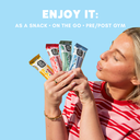 YuBi Bar Protein Nutrition Bar Protein Bars Cookies & Cream Flavour - 12 x 35g image 4