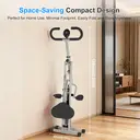 Capelli Sport Machine d'entraînement total du corps | Squat, tirage et cyclisme | Résistance réglable | Gain de place image 5