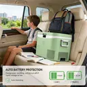 BINGI Compressor Cooler Box 18L Mini Portable Electric Fridge 12/24V DC Electric Freezer Portable Freezer for Car, Truck, Picnic, Camping, and Home Use image 6