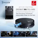 ECOVACS DEEBOT X8 OMNI Robot Vacuum with Mop - Black, 18,000Pa Suction, Auto Mop Washing & Emptying, 40-75℃ Hot Water Mop Washing & 63℃ Hot Air-Drying image 1