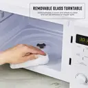 Swan Digital Microwave - White, 20L, 800W, with 95-Minute Timer, 5 Power Levels, SM4421WHT image 3