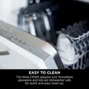 Ninja CRISPi 4-in-1 Portable Air Fryer - Cyber Space Blue,  3.8L, 1700W, Air Fry, Roast, Keep Warm, Recrisp, Space Saving Compact Design, 2x Removable Glass Containers & Lids, FN101UKGY image 4