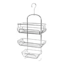 Essentials by Premier Three Tier Chrome Shower Caddy image 3