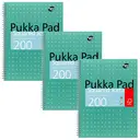 Pukka Pad A4 Metallic Jotta NotePad Squared, Pack of 3 image 0