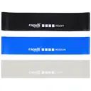 3PK Loop Resistance Band - Latex  circumference ，Light/Medium/Heavy Resistance,Latex offer durable resistance,No smell, Soft Touch,Excellent stretchability,Everyone can get suitable one for Yog image 0