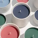 The Lab Co. Luxury Scented Candle | 20hrs Burn Time | Soothing Fragrance with Linen, Chamomile and White Rose | 100% Vegan Soy Wax | 90g wax weight image 5