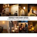 Homelist LN6 New Upgraded Super Bright Under Cabinet Lights, 6 Pack 1500mAh Rechargeable Motion Sensor Lights Indoor with Remote, Stick on Battery Night Light for Kitchen Wall Stair Cupboard Wardrobe image 7