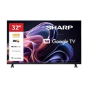SHARP 32" QLED Full HD Google TV image 0