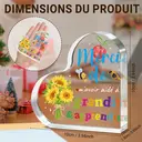 Alphynix Plaque cadeau de remerciements pour professeur en acrylique image 3