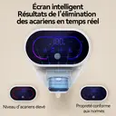 ochama Aspirateur anti-acariens avec stérilisation UV - Nettoyeur de matelas, compartiments séparés pour la poussière et les acariens, élimination des acariens par lumière UV-C, affichage à l'écran en temps réel, aspiration puissante - Pour literie, tapis, maisons avec animaux domestiques, contrôle des acariens, nettoyage domestique image 5