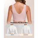 ubras Classic Bralette Smart Size -, Couple Gift Perfect Gift for woman, Essential Comfort Underwear - Dusty Pink-S, Suitable for Any Season image 1