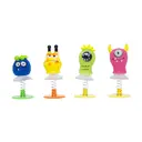 Unique Party Cute Monster Spring Pop-Up Toys, 4 Pack image 0