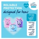 Lil-Lets Teens Day Pads with Wings 14 Pads image 3