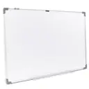 Deli Premium Tableau blanc magnétique avec cadre argenté - 900 x 1200 mm image 3