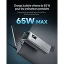 CUKTECH 15 SE PB200 Batterie externe 20 000 mAh, 65 W, USB-C à 3 ports pour ordinateur portable - Gris image 1