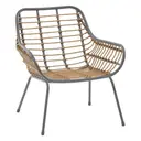 Hespéride Salon de Jardin Paopao Graphite, Gris , Anti-Rouille Coussins Confortables 2 Fauteuils 1 Canapé 1 Table Basse pour Terasse, Balcon image 5