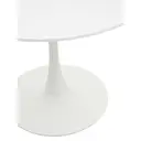Interiors by Premier Dining Table Laila Tulip Round White D:106cm image 3