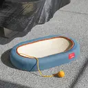 ZEZE Denim & Jute Cat Scratching Pad, Durable Anti-Scratch, Claw Grinding Mat for Cats Dogs image 2