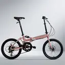 OYAMA-dazzle 500-folding bike-pink image 4