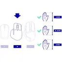 Logitech muis B100 wit 910-003360 image 2