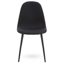 Interiors by Premier Dining Chair Salford Black 4pcs image 2