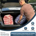 8-piece practical down comforter storage bag, space-saving, can be used to store clothes and bedding.68*50*24cm  red image 1